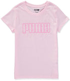 PUMA Girls 4-6X Short Sleeve Graphic T-Shirt