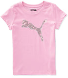 PUMA Girls 4-6X Sport Pack Graphic T-Shirt