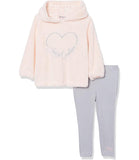 Juicy Couture Girls 2T-4T 2 Piece Heart Legging Set