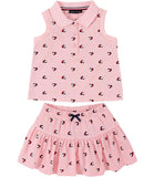 Tommy Hilfiger Girls 0-9 Months Heart Logo Scooter Set