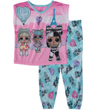 L.O.L. Surprise! Girls 4-10 Bon Voyage 2-Piece Pajama Set
