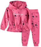 Tommy Hilfiger Girls 4-6X Star Jogger Set