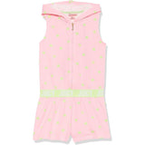Juicy Couture Girls 7-16 Sleeveless Zip Front Romper