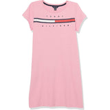 Tommy Hilfiger Girls 7-16 Short Sleeve Pieced Flag T-Shirt Dress