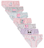 Rene Rofe Girls 6-16 Amber 7-Pack Bikini Underwear