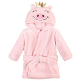 Hudson Baby Cotton Animal Face Hooded Towel