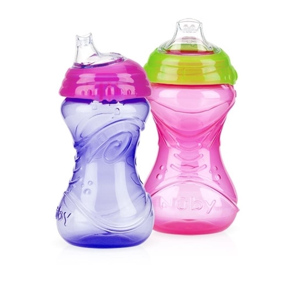 Clik-It Soft Spout Easy Grip Sippy Cup (3 Pack)