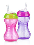 Nuby Clik-it™ FlexStraw™ Cup - 2 Pack, 10 oz