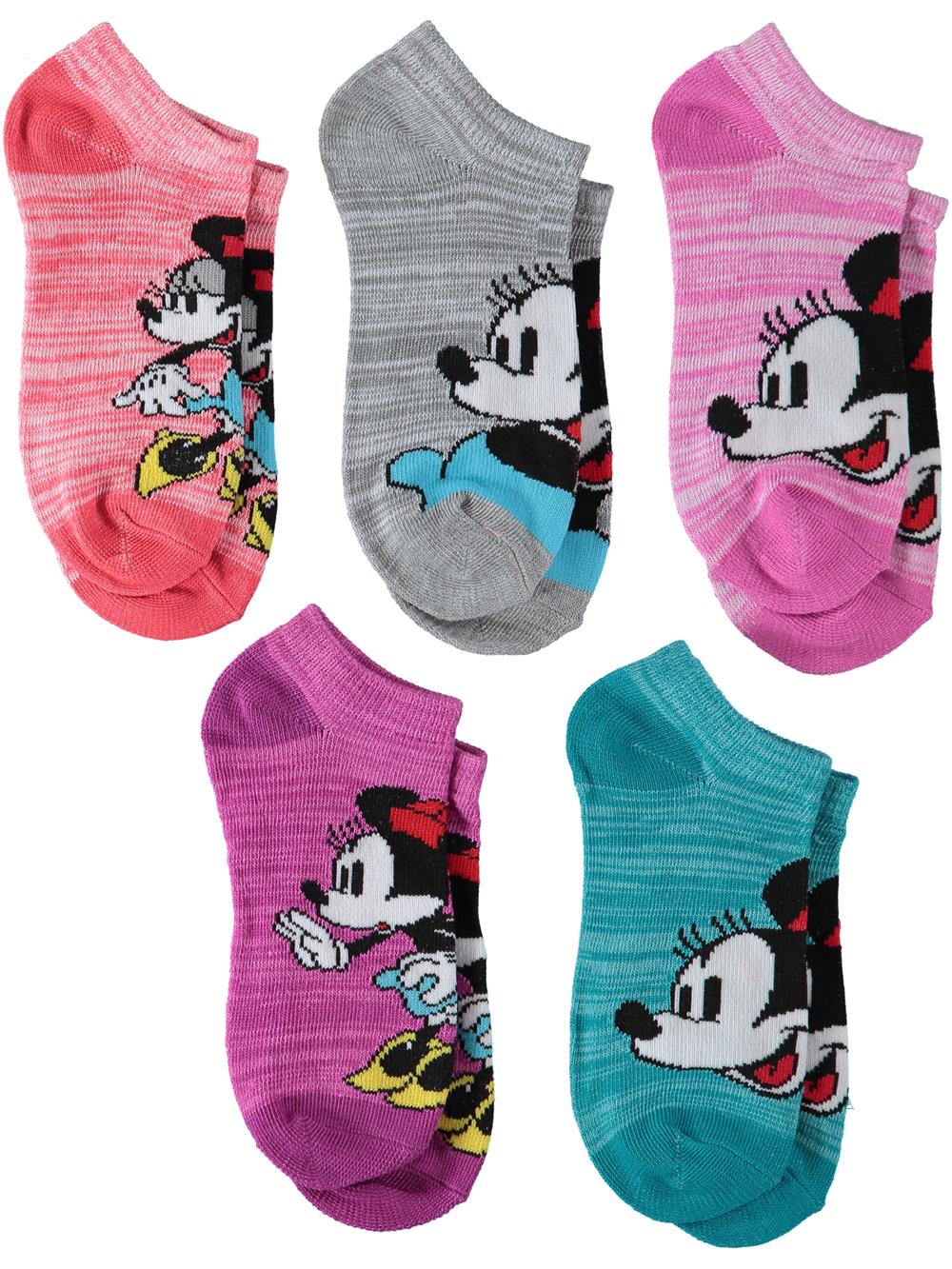 Disney Girls 4-6X 5-Pack Socks