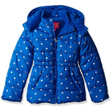 Pink Platinum Girls 4-6X Metallic Star Puffer Jacket