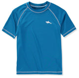 Big Chill Boys 8-20 Shark Rash Guard Short Sleeve