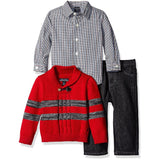 Nautica Boys 12-24 Months 3-Piece Sweater Pant Set
