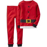 Carters Boys 12-24 Months Santa Cotton Pajama Set