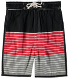 Quad Seven Boys 8-20 Stripe Swim Trunk