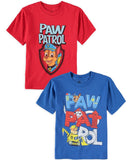 Nickelodeon Boys' 2T-7 Paw Patrol Multi Pack T-Shirt Bundle
