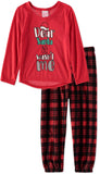 Mon Petit Girls 2T-4T Santa Pajama Set