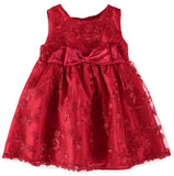Youngland Girls 3-9 Months Floral Lace Dress