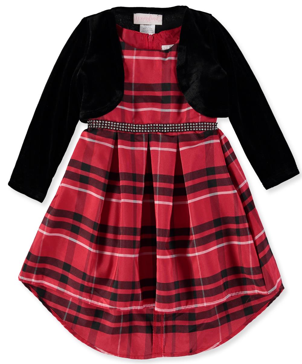 youngland holiday dresses Youngland Black and White Holiday Dress, Size