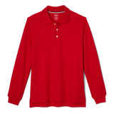 French Toast Boys 2T-4T Long Sleeve Pique Polo