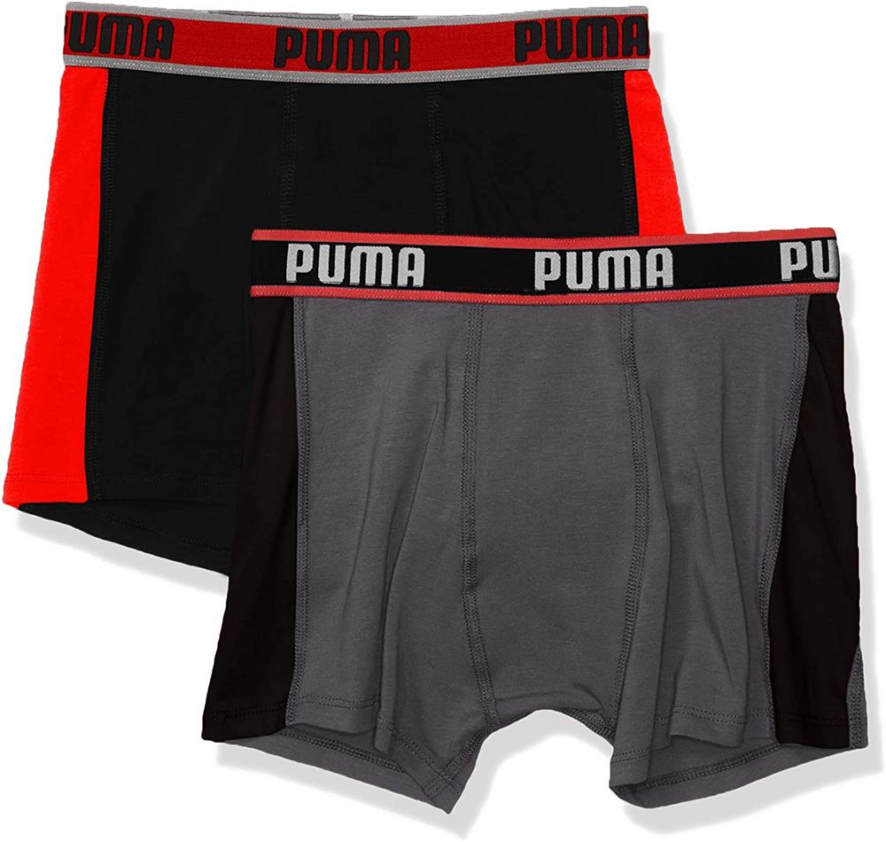 PUMA Boys 8-20 2-Pack Boxer Brief