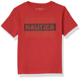 Nautica Boys 8-20 Short Sleeve Box Logo T-Shirt