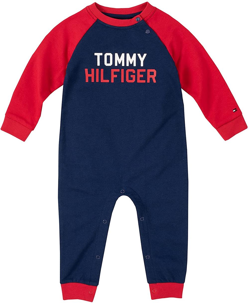 Tommy Hilfiger Boys 12-24 Months Long Sleeve Coverall