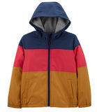 Carters Boys 2T-4T Colorblock Fleece-Lined Midweight Jacket