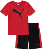 PUMA Boys 2T-4T T-Shirt Short Set