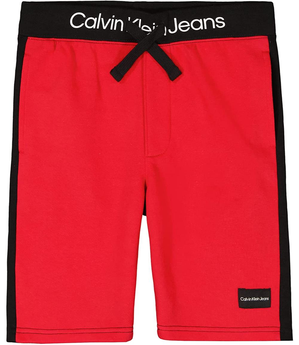 Calvin Klein Boys 8-20 Two Tone Logo Waistband Shorts