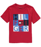 Tommy Hilfiger Boys 4-7 Square Logo T-Shirt