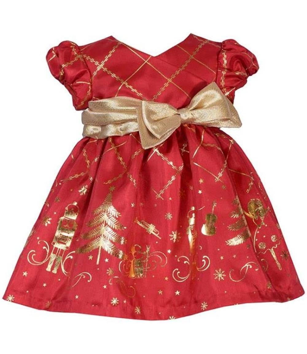 Bonnie Jean Girls 4-6X Holiday Nutcracker Christmas Dress