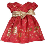 Bonnie Baby Holiday Nutcracker Christmas Dress for Baby