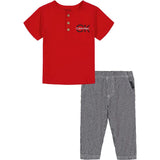 Calvin Klein Boys 0-9 Months CK T-Shirt Pant Set
