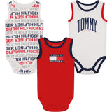 Tommy Hilfiger Boys 0-9 Months 3-Pack Tank Bodysuit Set