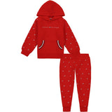 Tommy Hilfiger Girls 4-6X Logo Hooded Jogger Set