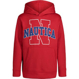 Nautica Boys 2T-4T Long Sleeve Fleece Pullover Hoodie