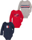 Tommy Hilfiger Boys 3 Piece Long Sleeve Bodysuit
