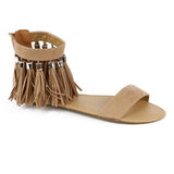 Chatties Womens Tassel Sandal