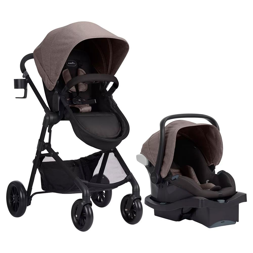 evenflo stroller infant car seat Evenflo Pivot Modular Travel System with ProSeries LiteMax Infant Car – S&D Kids