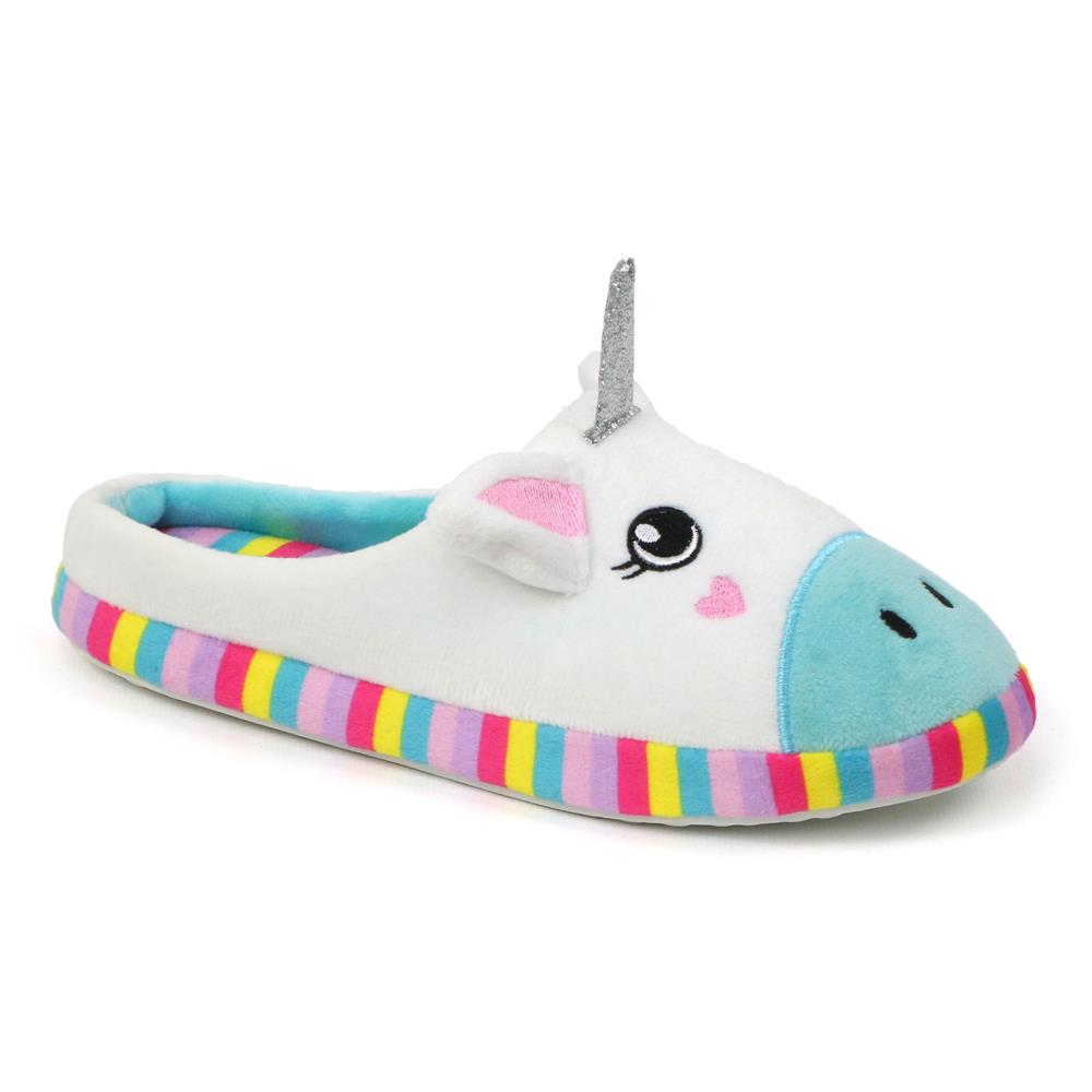 Delias Girl Plush Slip On Animal Slippers – S&D Kids