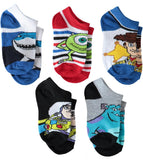 Disney Boys 6-8 5-Pack Character Socks