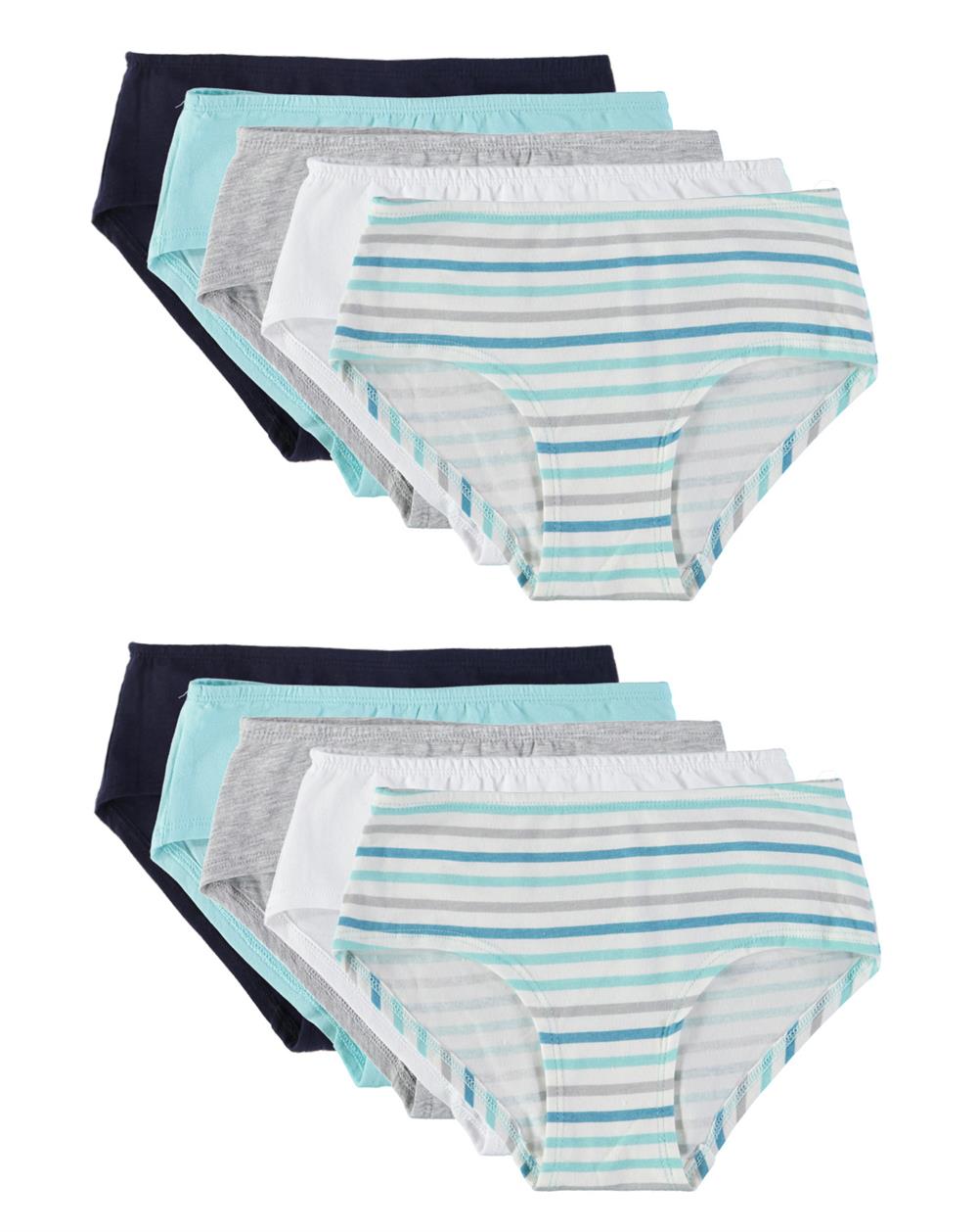 Printed Hipster Underwear 7-Pack for Girls