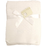 Baby Dove Brick Knit Blanket