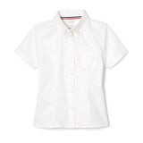 French Toast Girls 7-20 Short Sleeve Oxford Button Down Blouse
