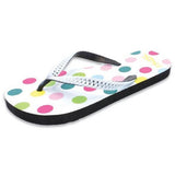 Frisky 6-11 Dot Print Flip Flop