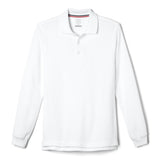 French Toast Boys 10-20 Husky Long-Sleeve Pique Polo