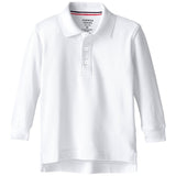 French Toast Boys 4-20 Long-Sleeve Pique Polo