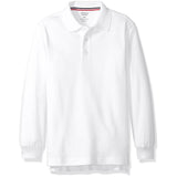 French Toast Boys 4-20 Long-Sleeve Interlock Polo