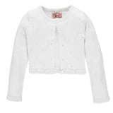 Sophie and Sam Girls 7-16 Bead Flare Shrug Cardigan Sweater
