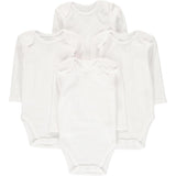 Wan-A-Beez Baby Boy and Baby Girls 0-24 Months 4-Pack Long Sleeve Bodysuits